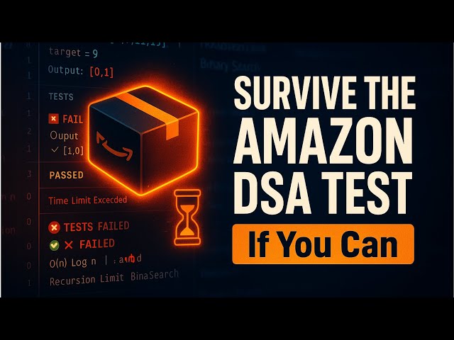Survive the Amazon DSA Test—If You Can | MockRounds