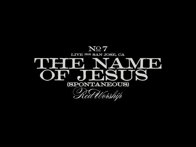 Nombre de Jesús | Red Worship (con Lizzie Morgan y Jonathan Stamper)