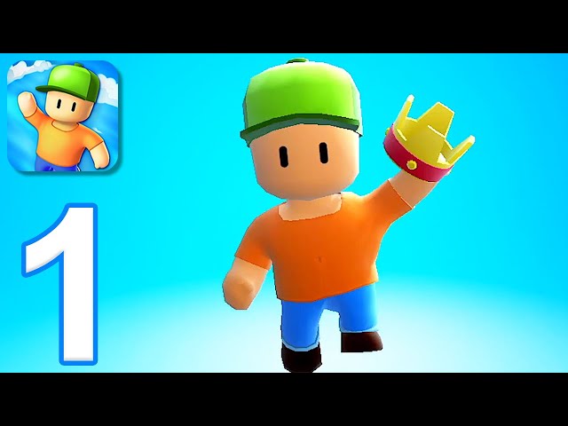 Stumble Guys - Gameplay Walkthrough Part 1 - First Win (iOS, Android)