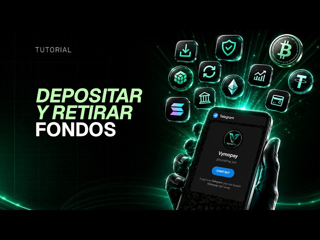 Cómo depositar y retirar fondos en VymoPay | Tutorial