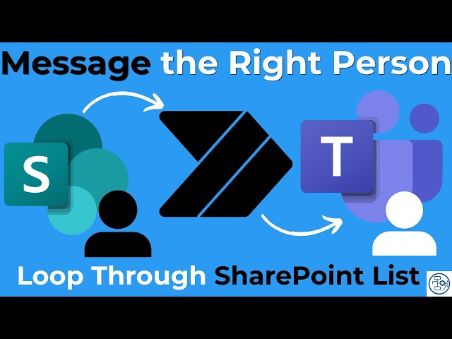 Send a Direct Teams Message to the Person in Your SharePoint List | Power Automate Tutorial