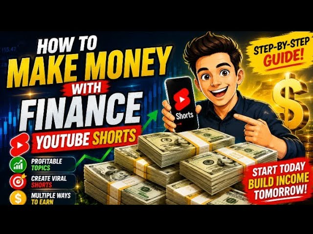 How to Make Money With Finance YouTube Shorts 💰 | Beginner Step-by-Step Guide dollar vision 