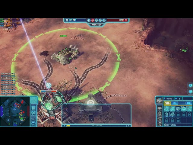 command & conquer 4 tiberian twilight skirmish mode gdi offense 3v3 easy part 2