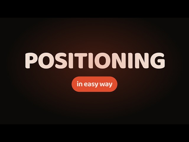 Learn CSS Positioning in Easy Way