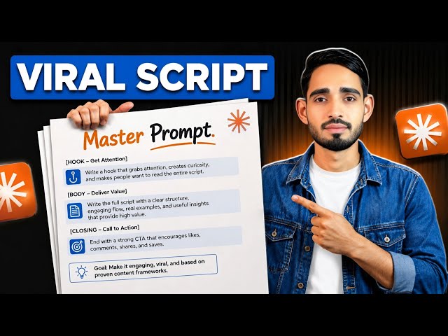 I Built a Master Script Writing Prompt Using Claude AI | YouTube Automation Hack
