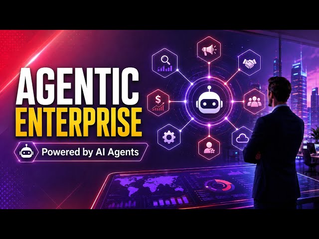 The Agentic Enterprise | Building Organizations Powered by Autonomous AI Agents | Uplatz