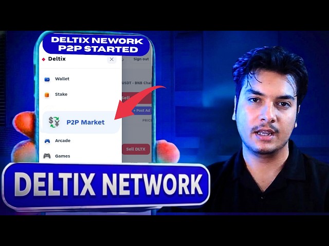 Deltix Network P2P In-App Launch | How To Buy and Sell? | Deltix Network | Crypomentory