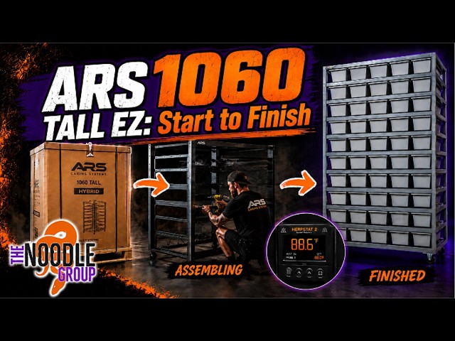 ARS Snake Rack Setup From Start to Finish | 1060 Tall Hybrid