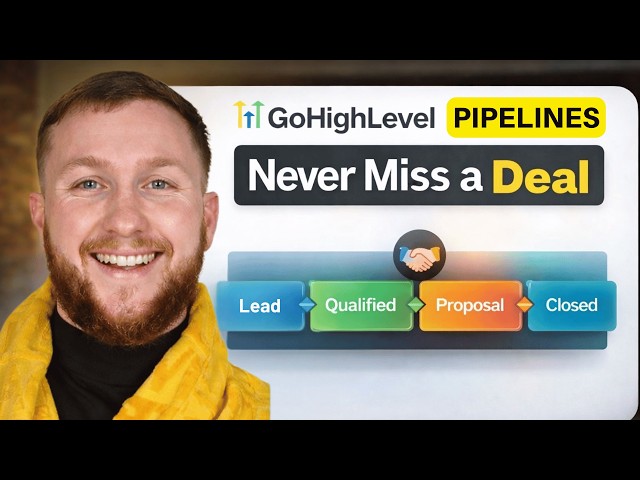 GoHighLevel Pipelines Tutorial 2026 – Build a Sales System That Closes Clients