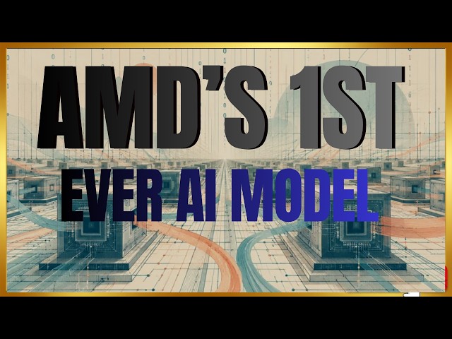 AMD Releases First Ever AI model: Instella-MoE-16B-A3B-Think
