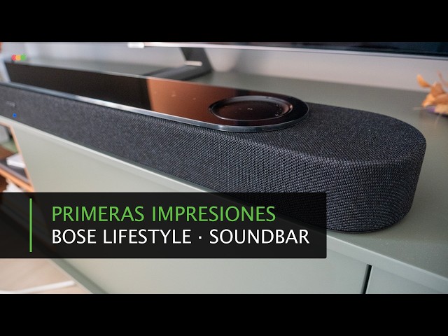 Bose Lifestyle Ultra Barra de sonido · Análisis de primeras impresiones