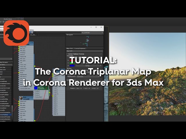 Corona Renderer for 3ds Max: Corona Triplanar Map Tutorial