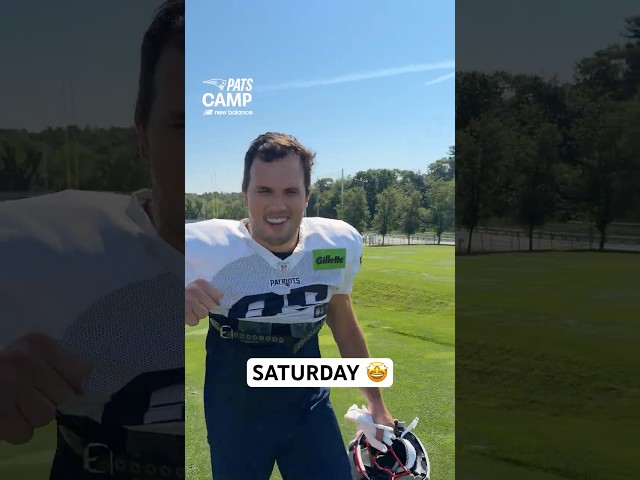 Lass uns heute abliefern 🔥 #nfl #patriots #shorts