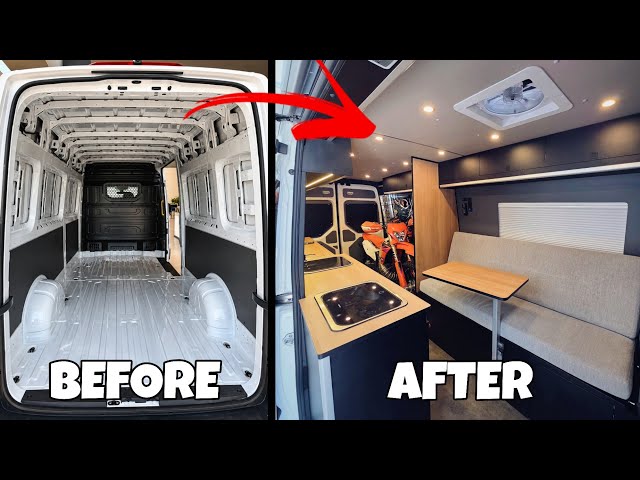 Campervan conversion full build timelapse | DIY | vw crafter
