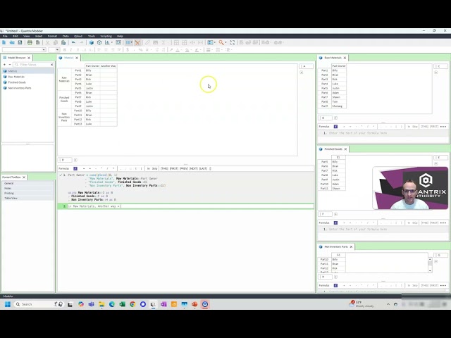 Learn Quantrix Modeler: Is CASE or Individual Formulas More Efficient? 0341