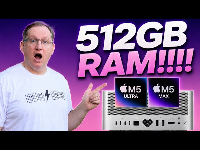 New Mac Studio Specs Are Insane for Local AI (M5 Ultra, 512GB)