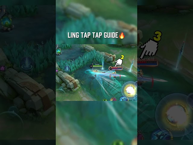 Ling tap tap guide 💕🔥 #mobilelegends #mlbb #tutorial #tips #fyp