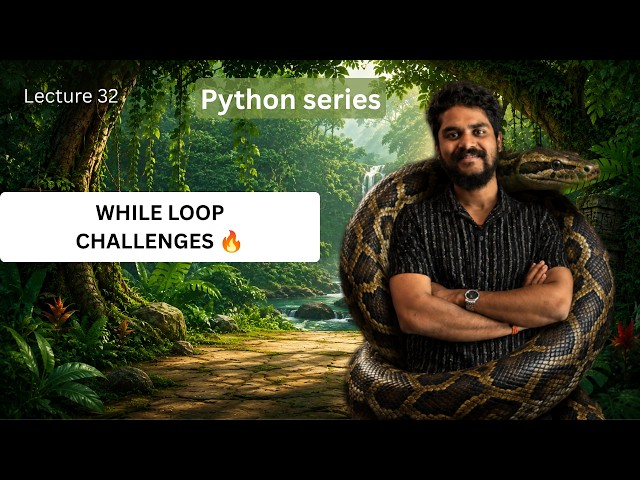 Python While Loop Challenges | Reverse Number, Palindrome & Sum of N Numbers