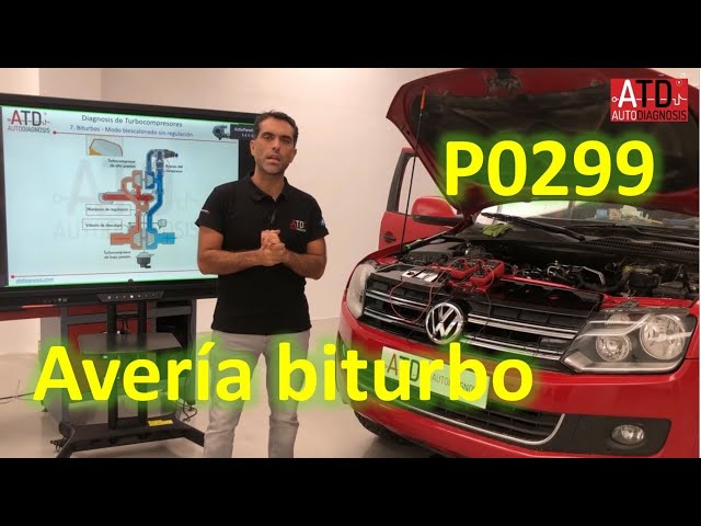 Avería  biturbo en VW Amarok (P0299).