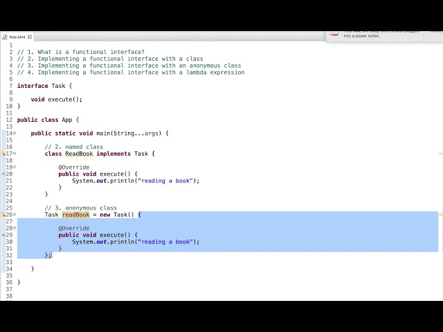 Java Tutorial: Functional Interfaces
