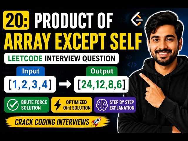 Product of Array Except Self | DSA Interview Question | JavaScript | #shorts #video #technology