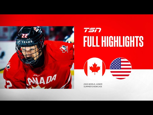 Canada vs. USA Full Highlights | 2026 World Junior Summer Showcase