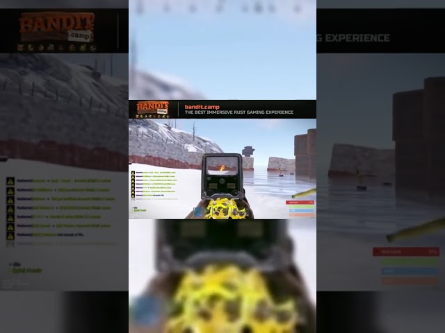 Now That Was A Crazy Flick Shot #rust #rustgame