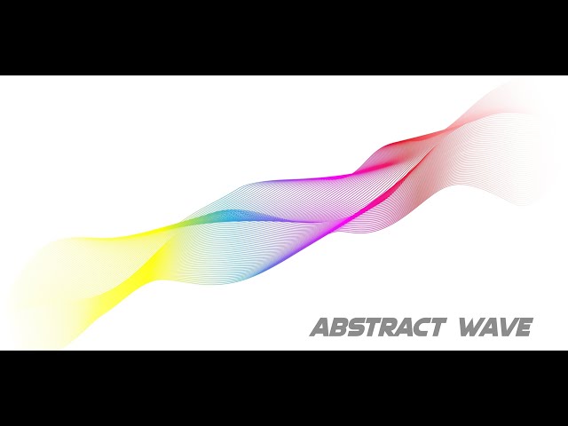 Abstract Wave Design Tutorial in Adobe Illustrator