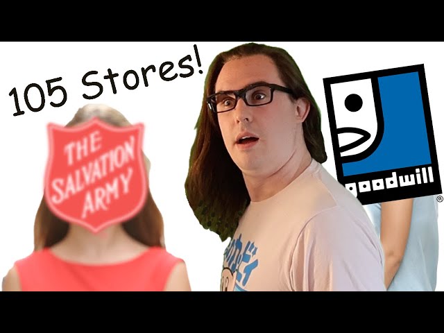 I went to 105 Thrift Stores and this is what I found..