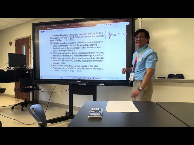Distribution of Sample Proportion