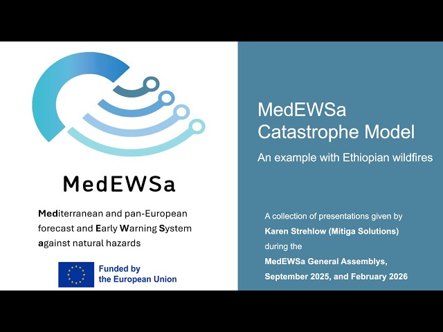 MedEWSa - Catastrophe Model
