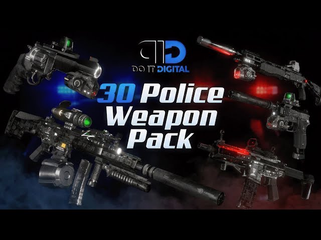 NEW 2026 | POLICE Fivem Weapon Pack | 30 Weapon Pack For GTA V | Custom Weapons