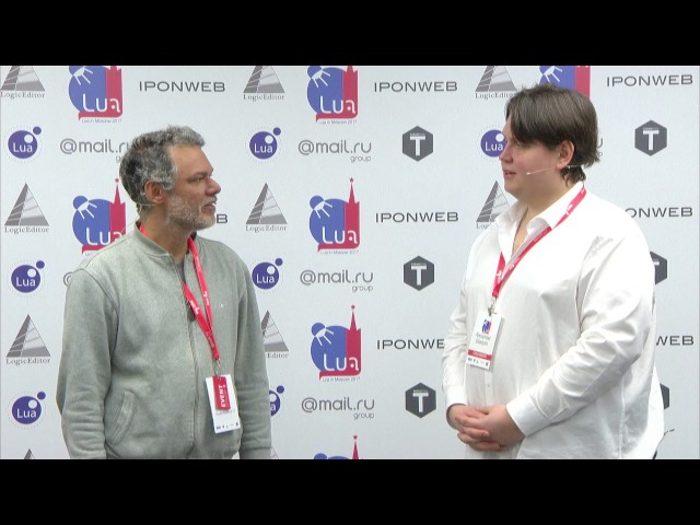 Interview with Roberto Ierusalimschy: Lua in Moscow 2017
