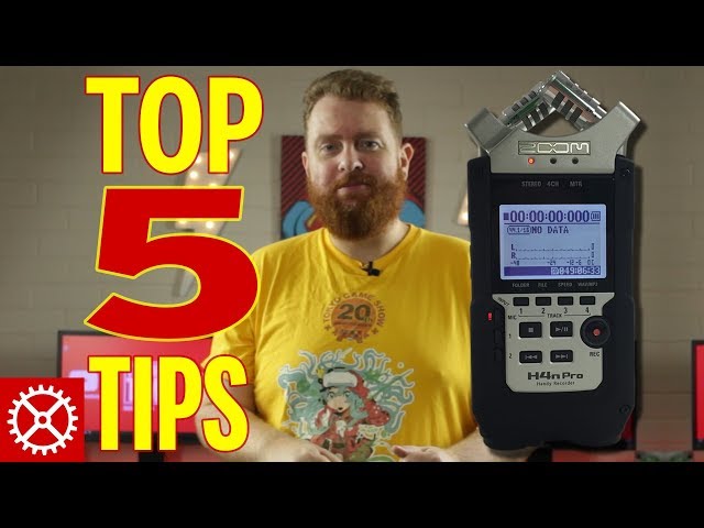 Top 5 Ways To Get More from Your Zoom H4n Pro Audio Recorder