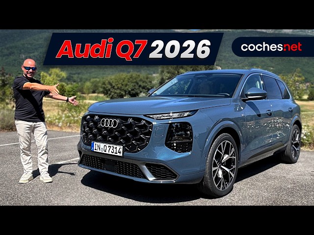 Audi Q7 2026 | Primer contacto / Test / Review en español | coches.net