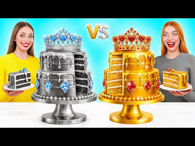 Cake Decorating Challenge | Gold vs Silver by Multi DO Challenge
