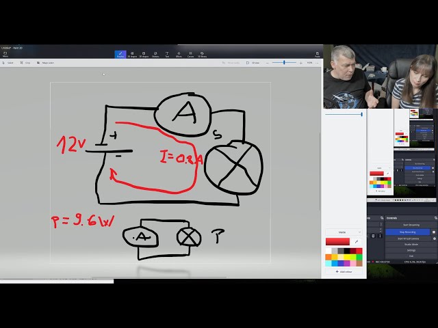Electronics basics, Volts, Current, Resistance, Ohm Law - Lesson 10  Learning electronics with Diana
