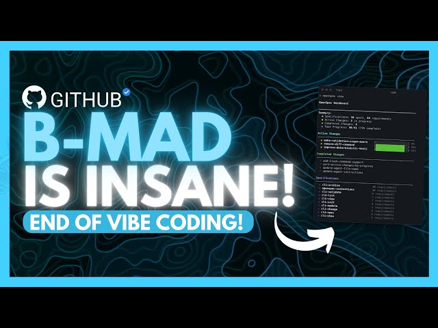 BMAD Method: Ultimate AI Coding System Ends Vibe Coding! 100x Better Than Vibe Coding!