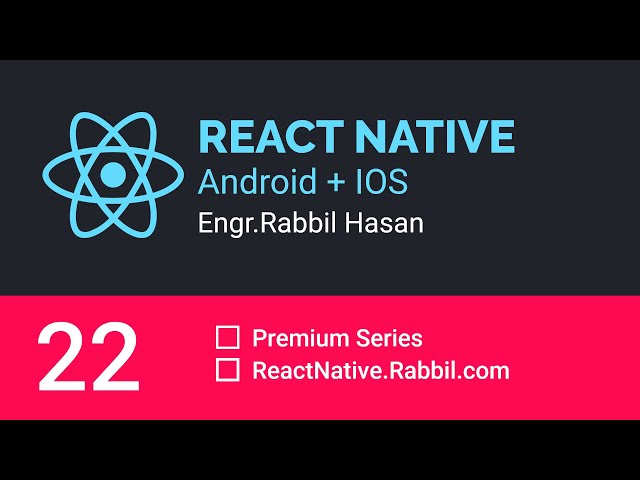 React Native Tutorial Bangla | Part 22  React Native Functional State