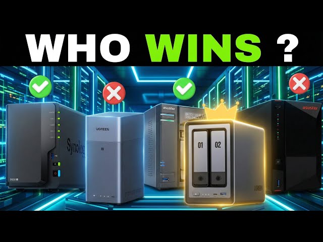 ✅7 Best NAS Storage for Home & Small Business [2026] Private Cloud 🖧 Plex, Backup & No Subscriptions