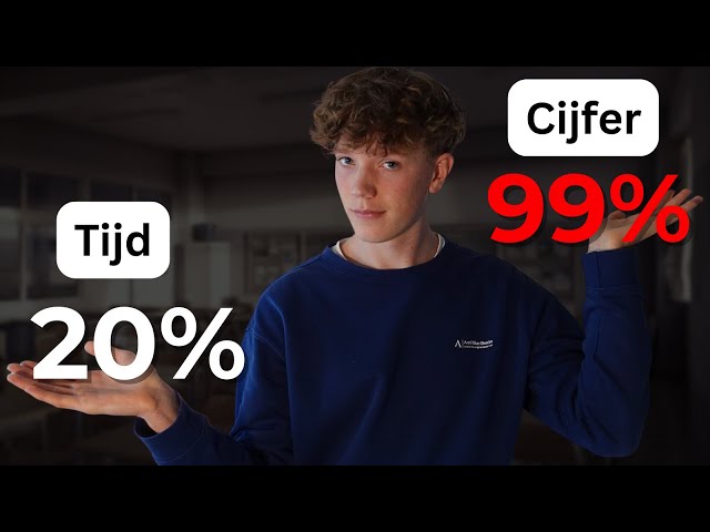 Hoe Je Zo SNEL Kunt Studeren Dat Het Voelt Als CHEATEN