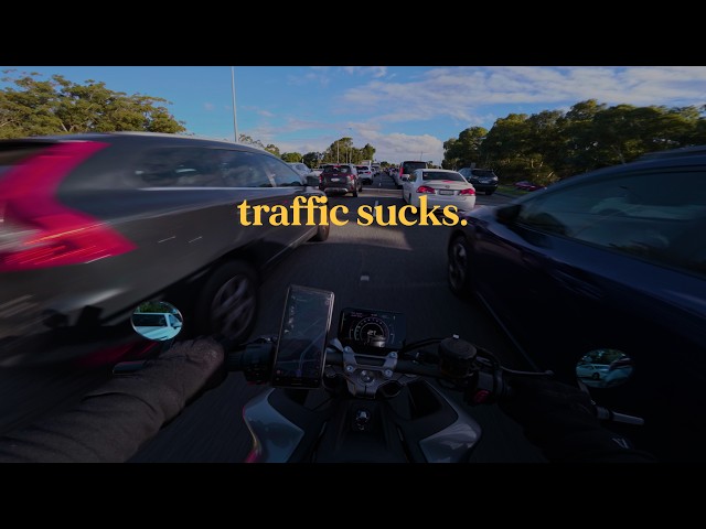 riding in traffic sucks. lane filtering is scary.