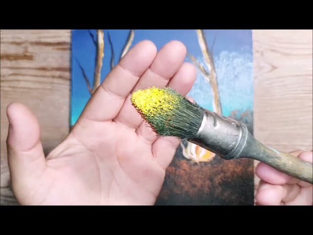 KING ART    REALISTIC PAINTING HEAT IN THE NIGHT  N 1181  PAINTING TUTORIAL