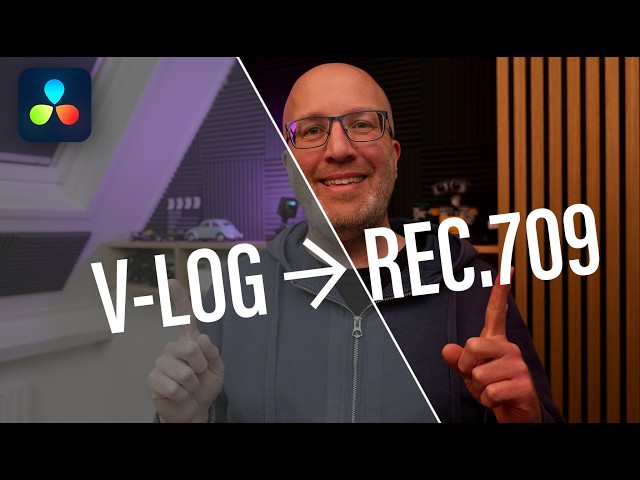 Color Grading V-Log in DaVinci Resolve (Step-by-Step)