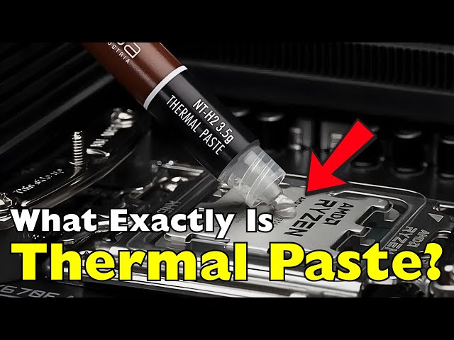 What Thermal Paste REALLY Does (Most People Have No Idea)