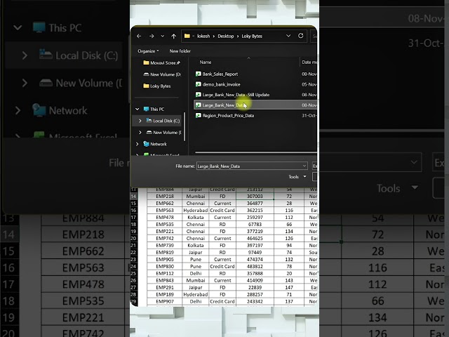 Auto Refresh Reports in Excel | Power Query Magic 🔁 (Hinglish Tutorial)