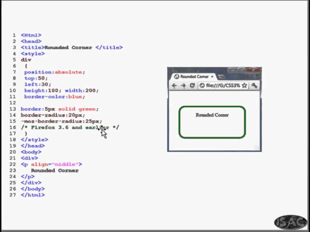 CSS3 Concepts Chap5 Border shadow image radiusEx HB