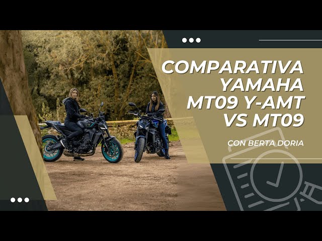 Yamaha MT-09 Y-AMT vs MT-09 Manual: Automatic or Quickshifter? 🏍️✨