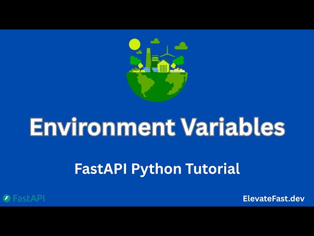 Deploy FastAPI Environment Variables 🔐 | FastAPI Python Tutorial
