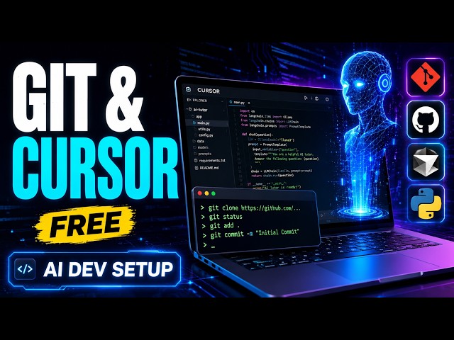 Set Up Your AI Development Environment with Git & Cursor | AI Engineer Bootcamp – Lesson 4